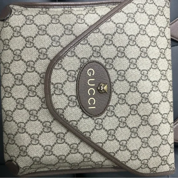 Gucci Beige and Brown Crossbody Bag - Picture 4 of 10